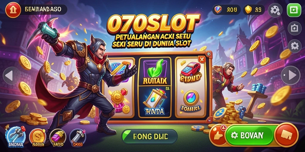 Tampilan tangkapan layar gameplay yang seru dari 070SLOT.