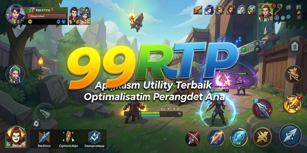 Tampilan aplikasi 99RTP dengan fitur pengoptimalisasi kinerja.