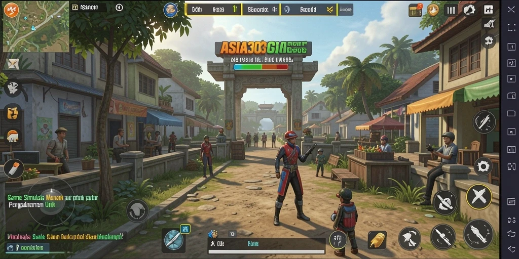 Tampilan gameplay ASIA303 yang menampilkan elemen simulasi yang menarik.