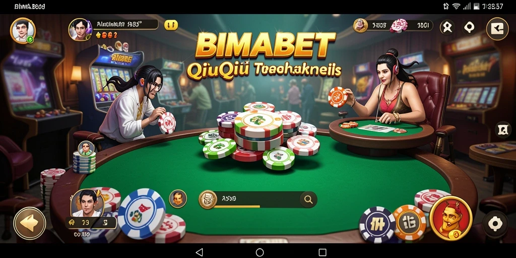 Tampilan gameplay QiuQiu yang menarik di BIMABET.