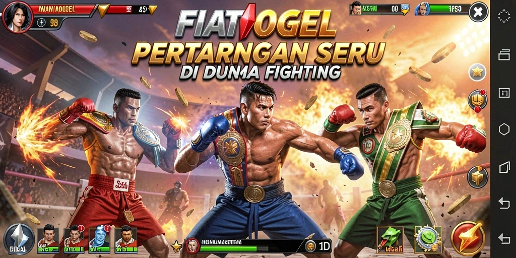 Gameplay seru dan menegangkan di FIATOGEL dengan karakter unik.