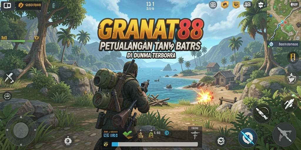 Tampilan gameplay yang menakjubkan di dunia terbuka GRANAT88.
