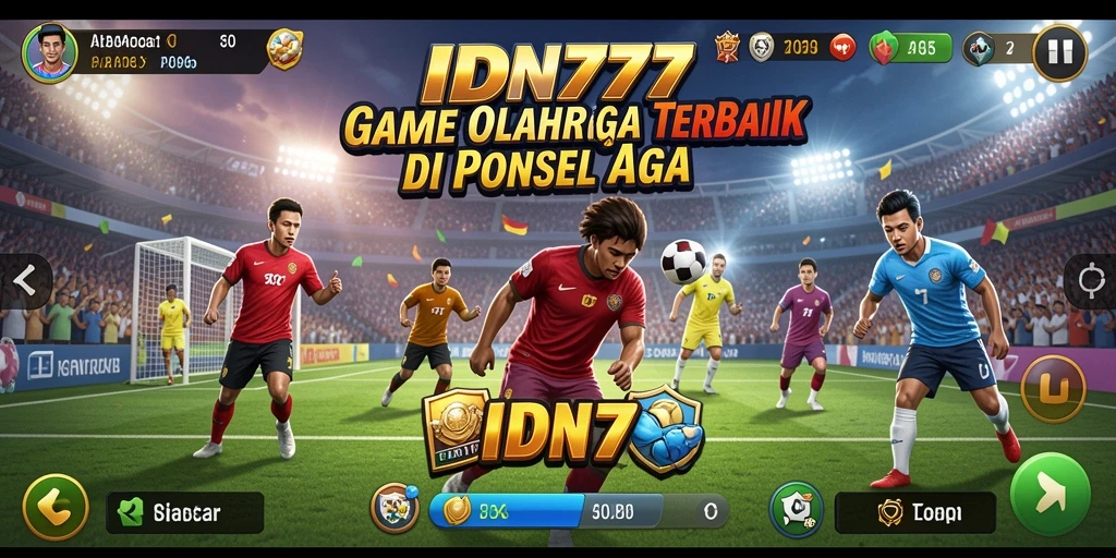 Screenshot gameplay IDN777 yang menampilkan aksi olahraga seru.