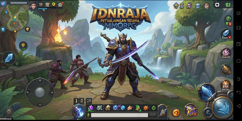Gameplay <strong>IDNRAJA</strong> yang seru dengan grafik menakjubkan.