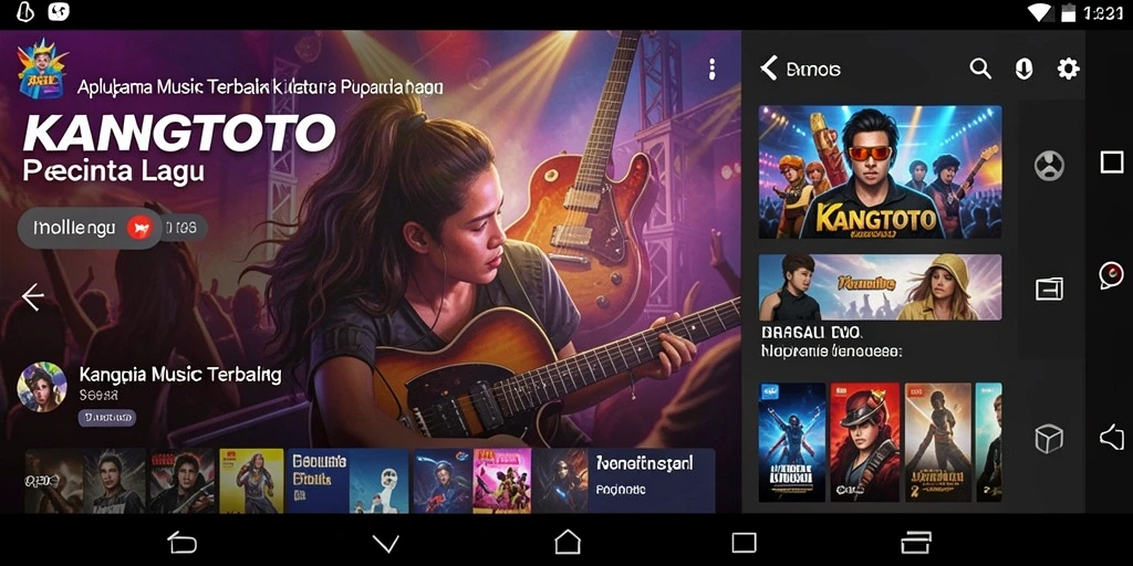Menampilkan gameplay seru KANGTOTO dengan musik menawan.