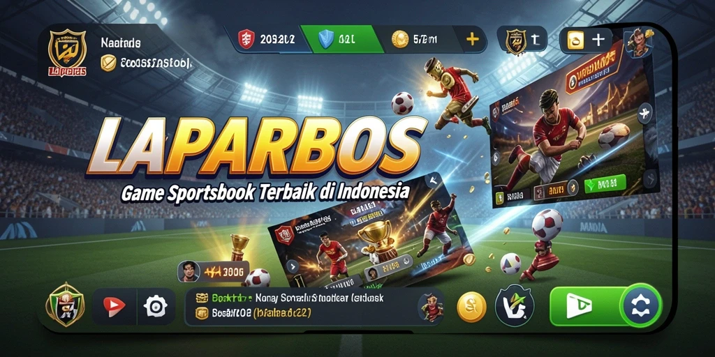 Tampilan gameplay menarik dari aplikasi Sportsbook LAPARBOS.