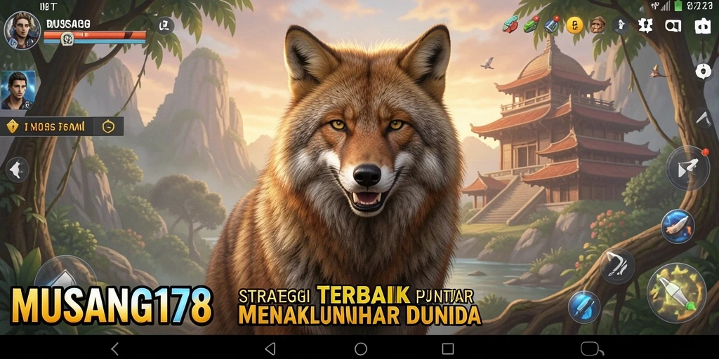 Tampilan seru dari gameplay strategis MUSANG178 yang mendebarkan.