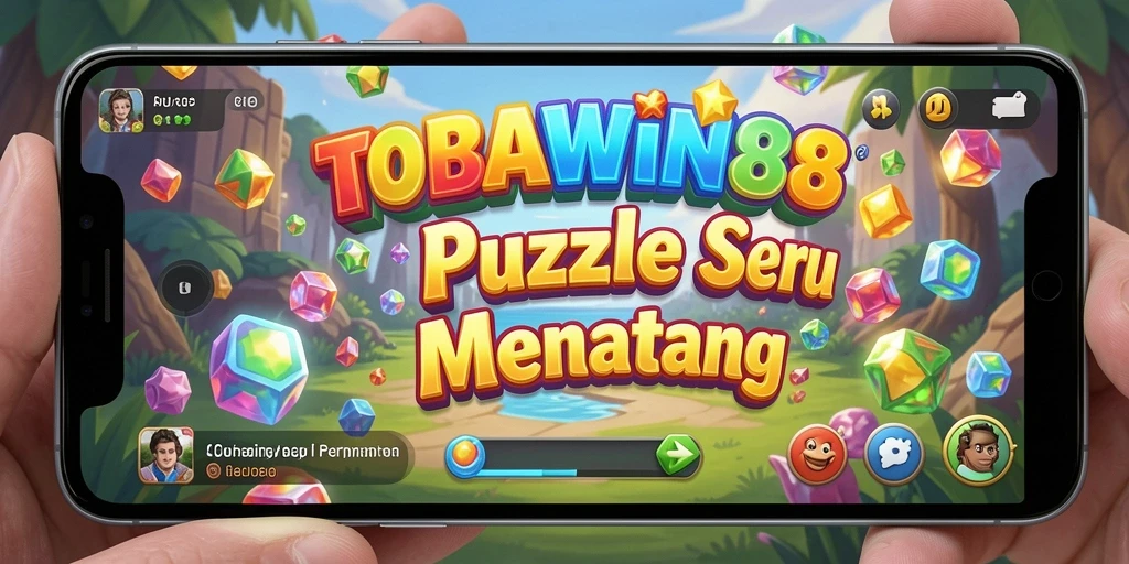 Screenshot gameplay TOBAWIN88 menampilkan tantangan Puzzle yang menarik.