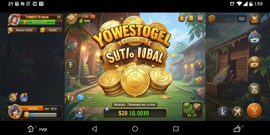 Tampilan antarmuka YOWESTOGEL yang modern dan fungsional.